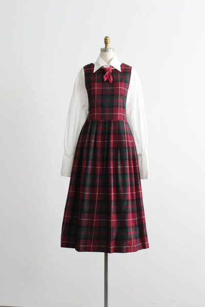 oxford wool pinafore (m/l)