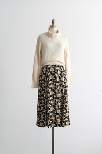 buttercream cotton turtleneck