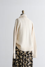 buttercream cotton turtleneck