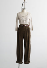 longleaf corduroy trousers