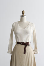 gullwing cotton rib knit tee