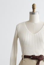 gullwing cotton rib knit tee