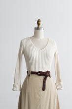 gullwing cotton rib knit tee
