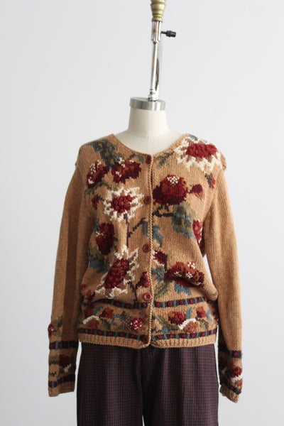 garden gate cardigan