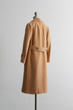 camel wool trench
