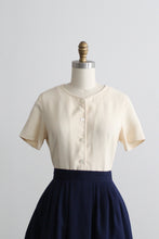 parchment silk button up
