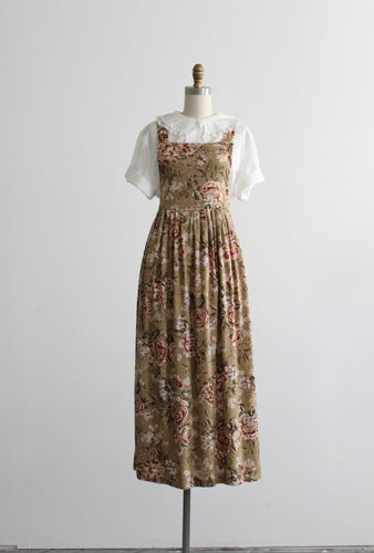 windswept garden pinafore