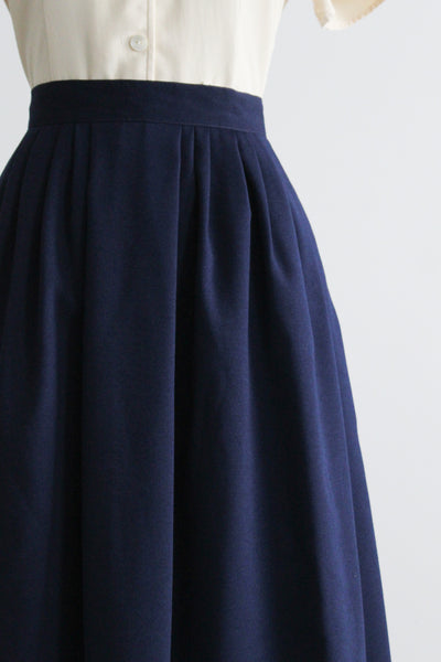 nightingale pleated midi skirt