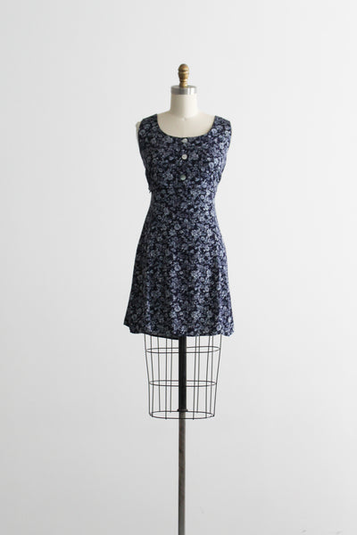blue gardens mini dress