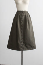 savannah cotton midi skirt