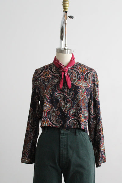pinegrove cropped blouse (s/m)