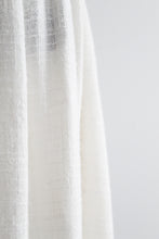 dogwood white woven midi skirt