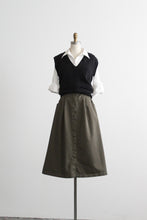 savannah cotton midi skirt