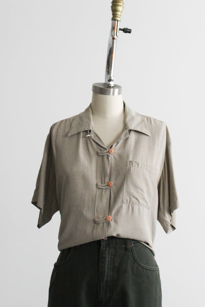 stone button up