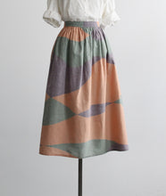 joshua tree linen skirt