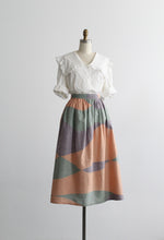 joshua tree linen skirt
