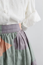joshua tree linen skirt