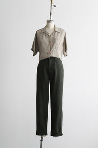 stone button up