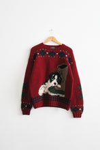 dog days wool pullover (m/l)