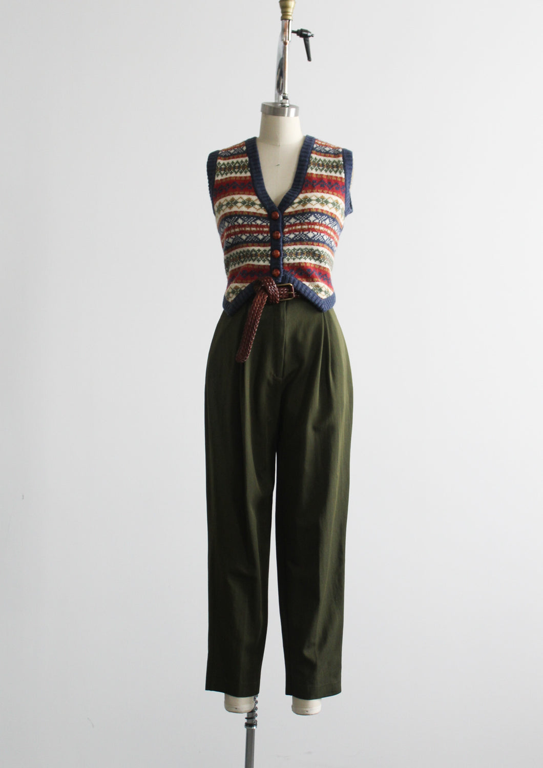 arbequina high rise trousers