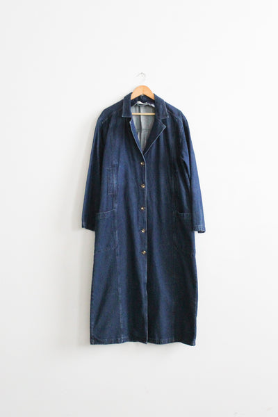 outrider denim trench (xl)