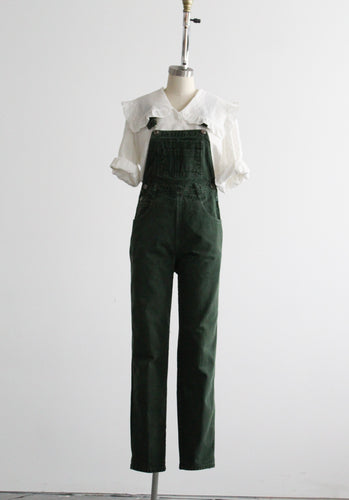 spruce denim overalls