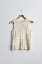 angora cloudwhite vest