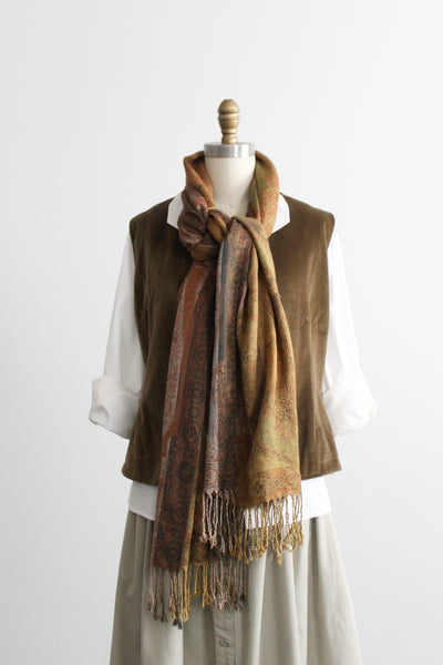 hedgerow paisley scarf