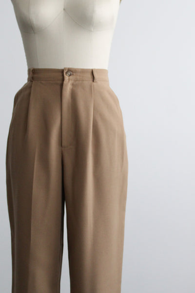 camel trousers