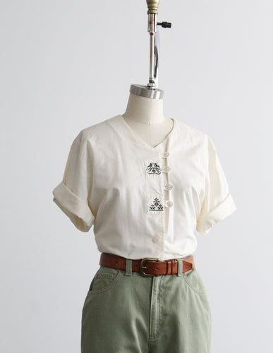 craftwork cotton blouse