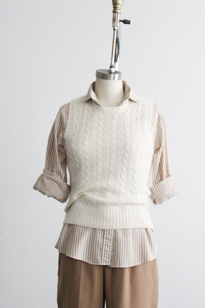angora cloudwhite vest