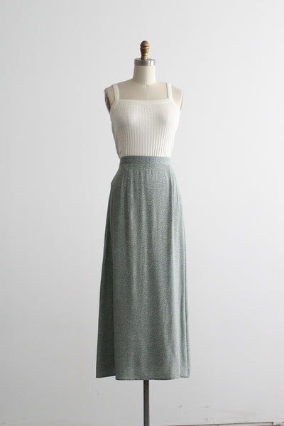 laurel leaf midi skirt