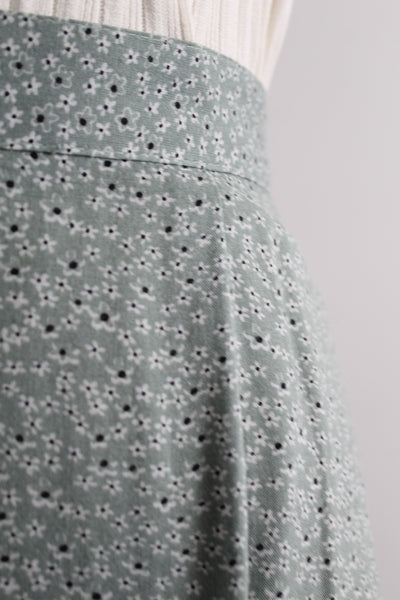 laurel leaf midi skirt