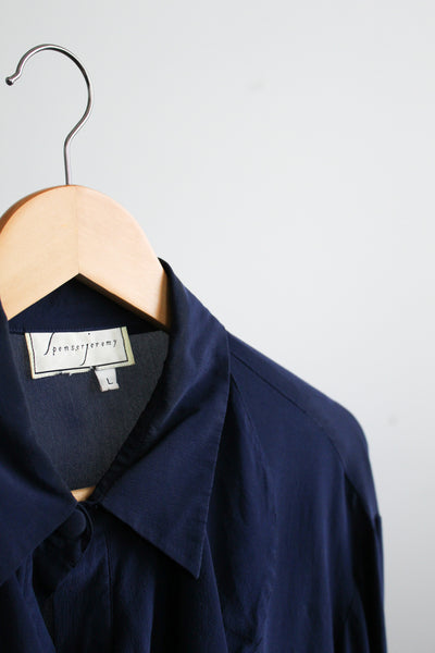 tidepool silk poet blouse