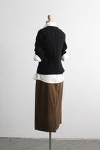 toast wool skirt