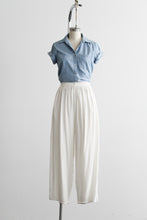 chambray button up