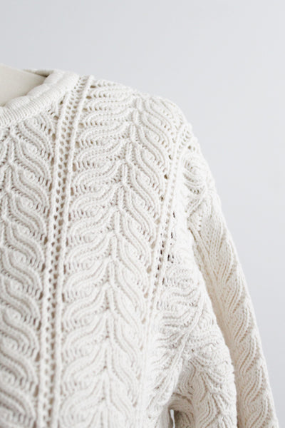sandstone cotton sweater