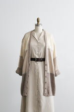 stitchwork silk & angora cardigan (m/l)