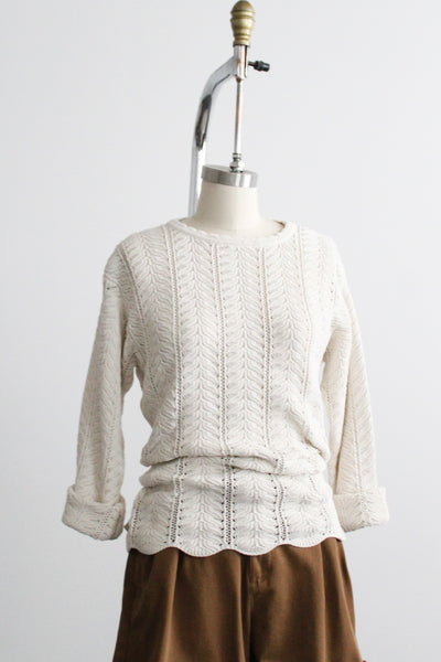sandstone cotton sweater