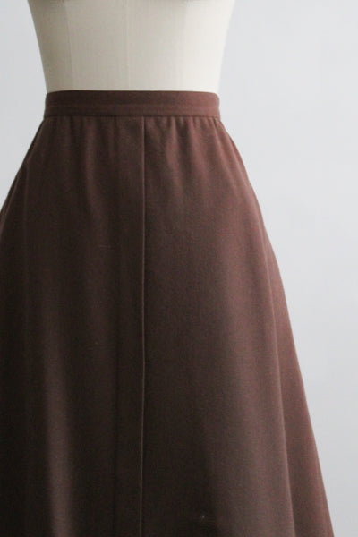toast wool skirt (m/l)