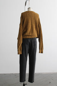 ash black mom jeans