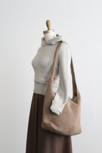 slouchy woven bag