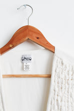 bone woven vest