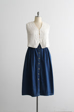 bone woven vest