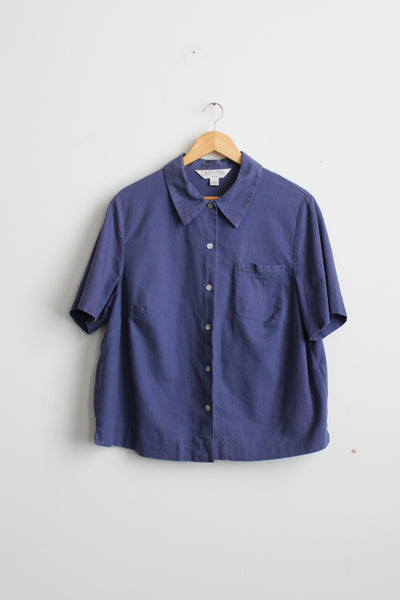 bluebell linen button up