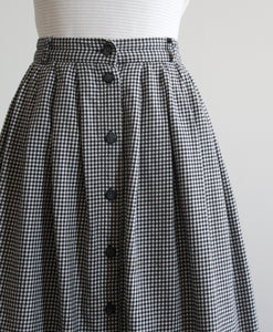 winter picnic midi skirt