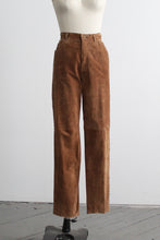 lamplight suede trousers