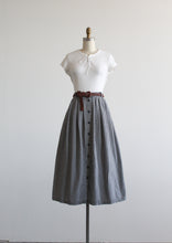 winter picnic midi skirt