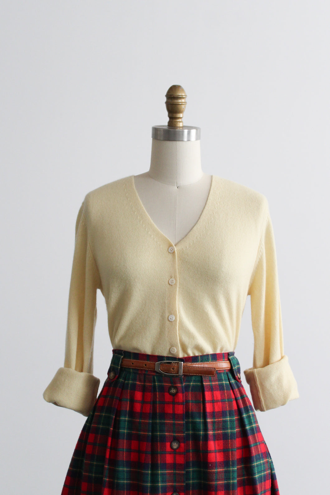 butter cashmere button up
