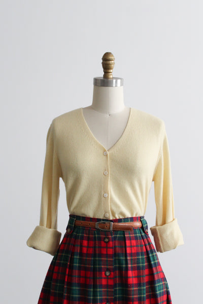 butter cashmere button up